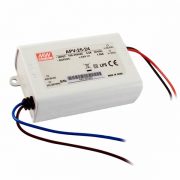 D'une puissance de 25W cette alimentation de marque Mean Well convertie une tension d'entrée de 230V en tension continue en 12V